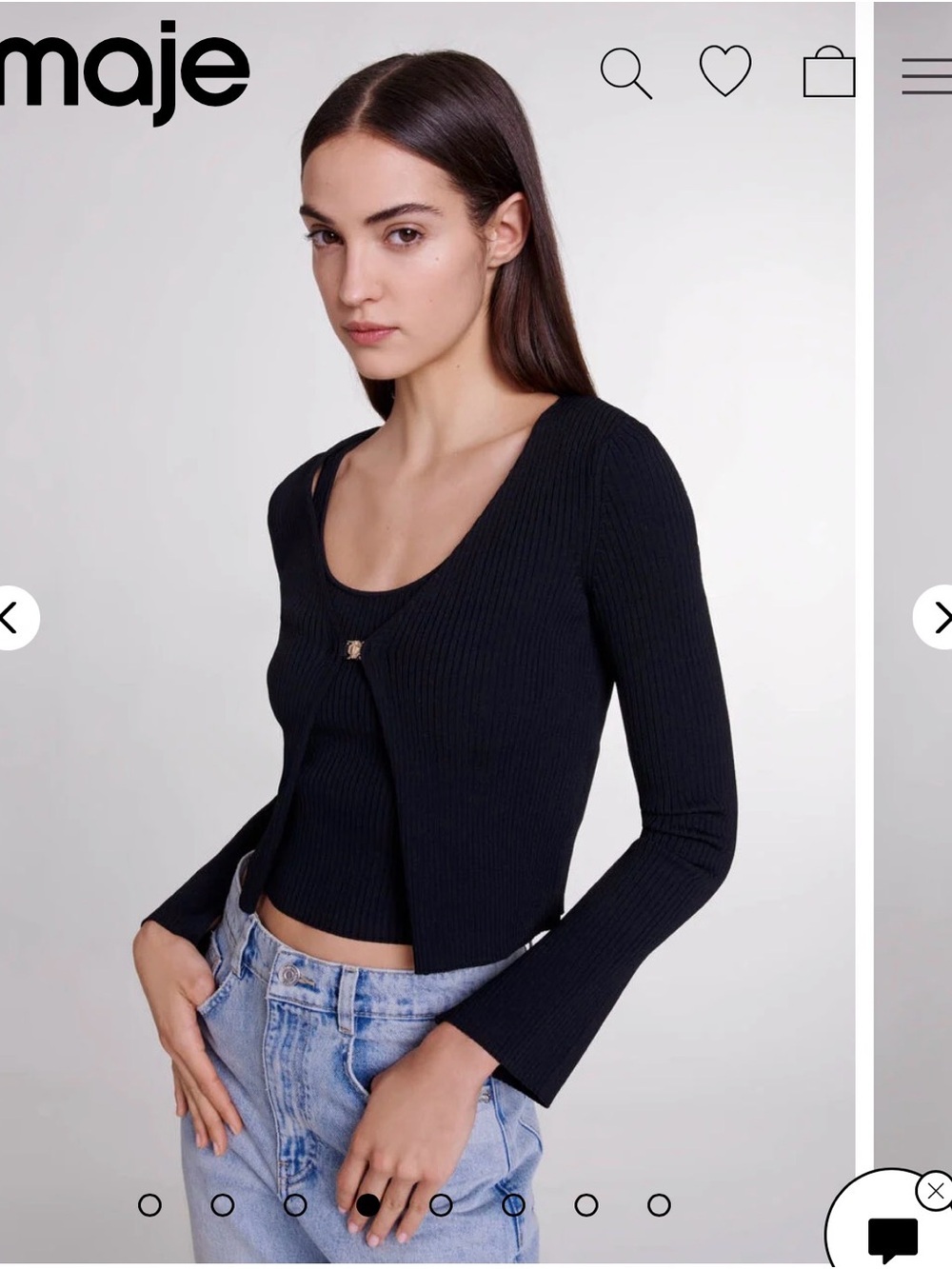 Maje Sweater and Tank Set
